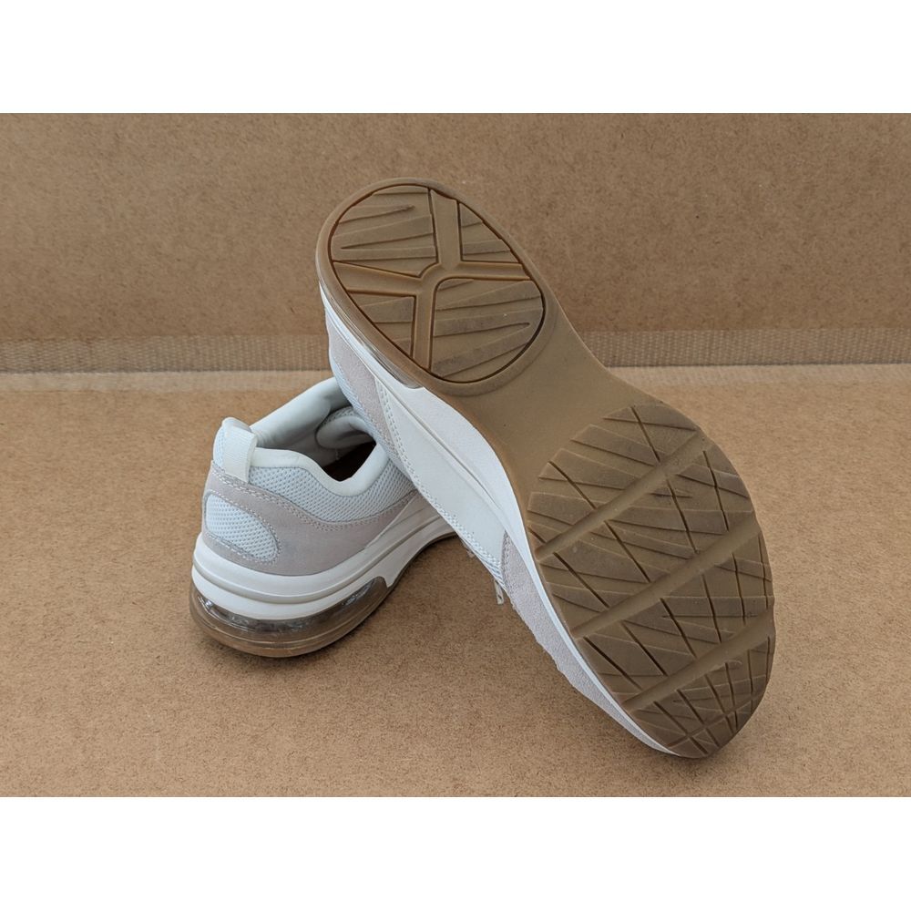Skechers Bobs Memory Foam Women's Athletic Sneaker Shoes Sz 10 Cream White - Picture 6 of 7